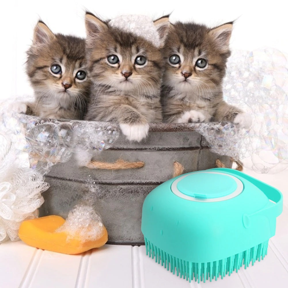 Pet Massager Brush For Bathing