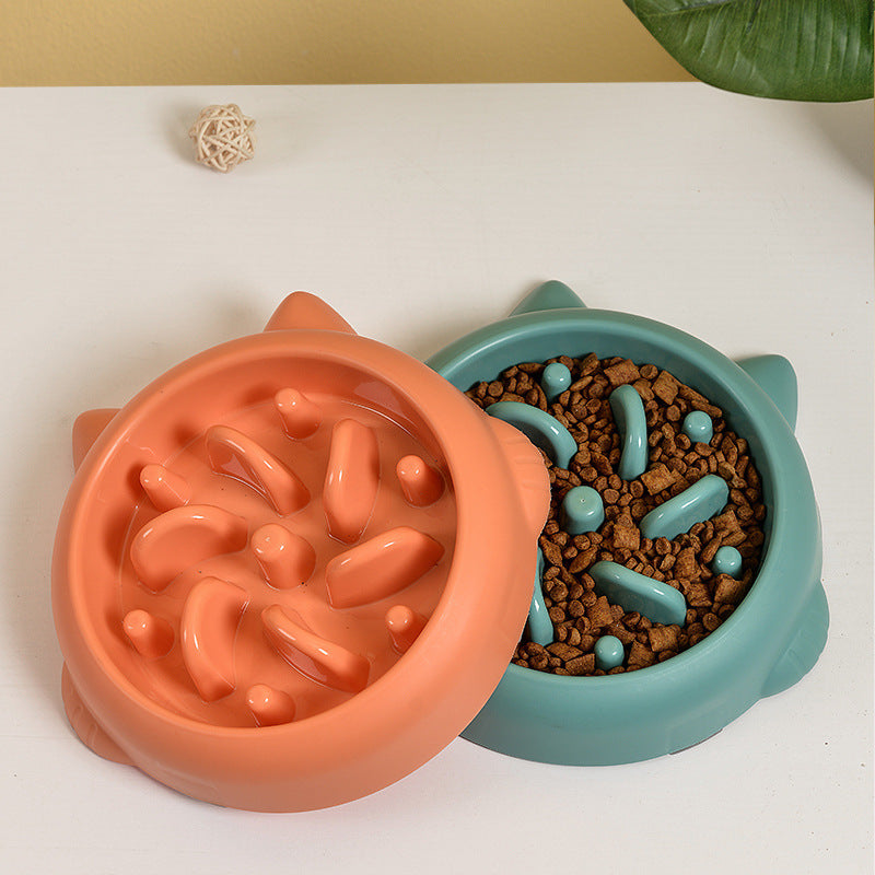 Dog Cat Slow Feeder Bowls
