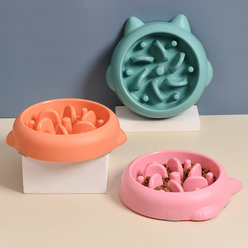 Dog Cat Slow Feeder Bowls